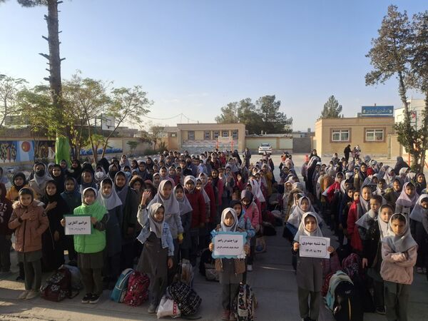 مراسم صبحگاه در شهرستان کاشمر