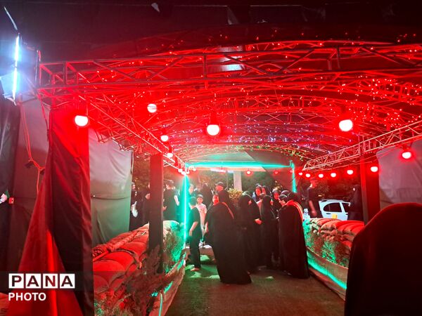 هیات بنات الحیدر بانوان کرج ، پرچم‌دار سوگِ محرم