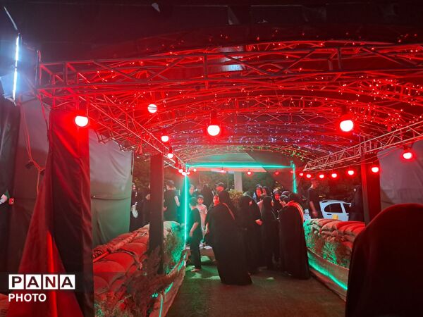 هیات بنات الحیدر بانوان کرج ، پرچم‌دار سوگِ محرم