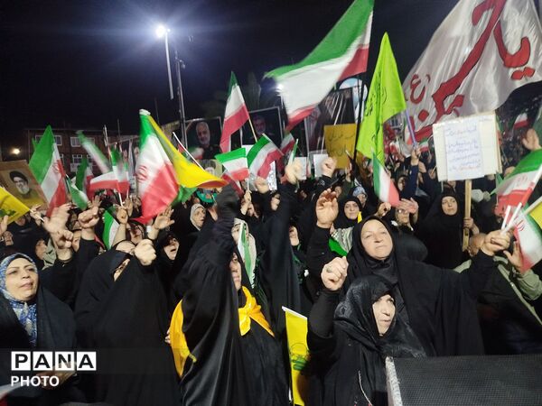 اجتماع حامیان آرمان‌های انقلاب اسلامی در گلوگاه 