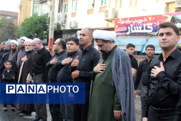 اجتماع عزاداران ملت امام حسین (ع) در گلوگاه 