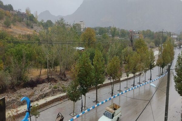 فصل زیبای پاییز در شهر بار نیشابور 
