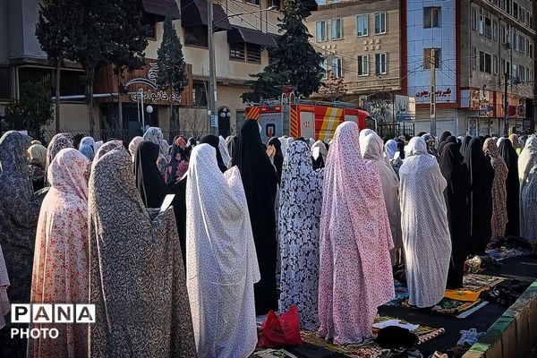 شکوه حضور ملاردی ها در نماز جماعت عید سعید فطر