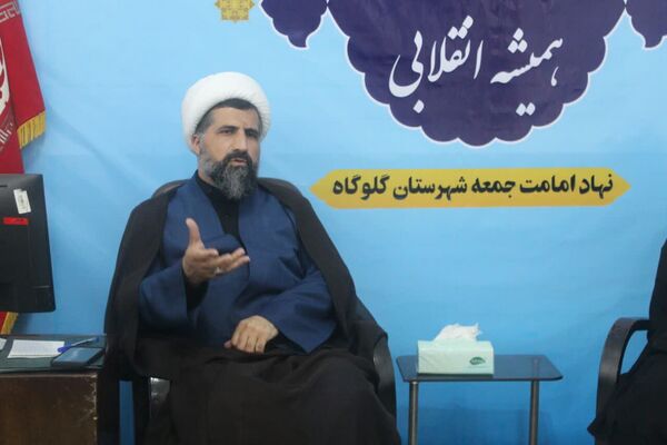 تجدید میثاق مدیر آموزش و پرورش گلوگاه با شهدا و دیدار با امام جمعه شهرستان 