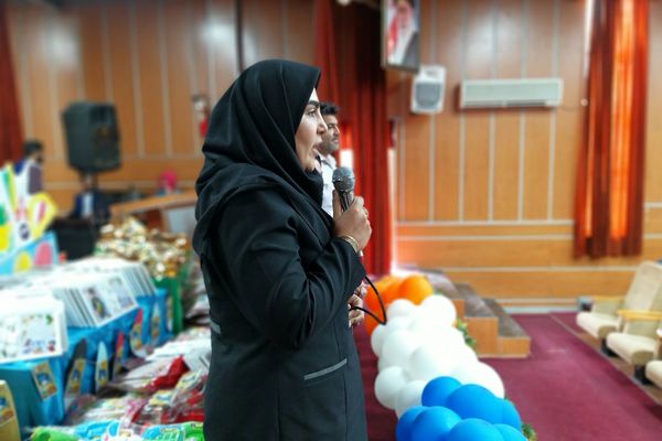برگزاری جشن الفبای پسران دبستان شهدای غزه در کانون ملائک شهرستان قرچک با حضور گروه نمایشی روناک