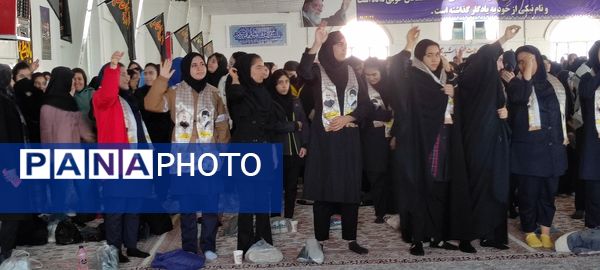 برگزاری همایش بزرگ بسیج در مصلی امام خامنه‌ای شیروان