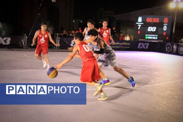 دومین روز مسابقات بسکتبال ۳در۳ در تبریز 