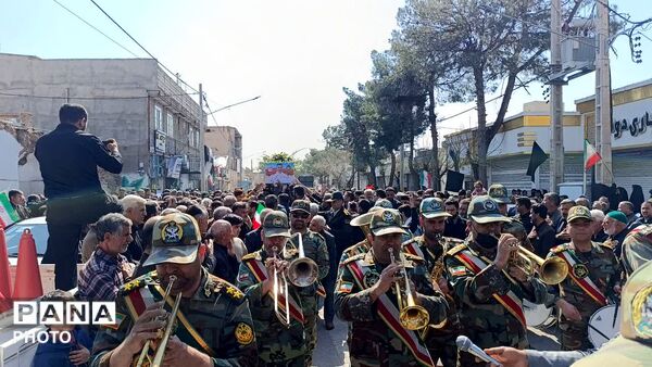 خلیل‌آباد میزبان پیکر شهید ناوگروه دوم سجاد عسکری