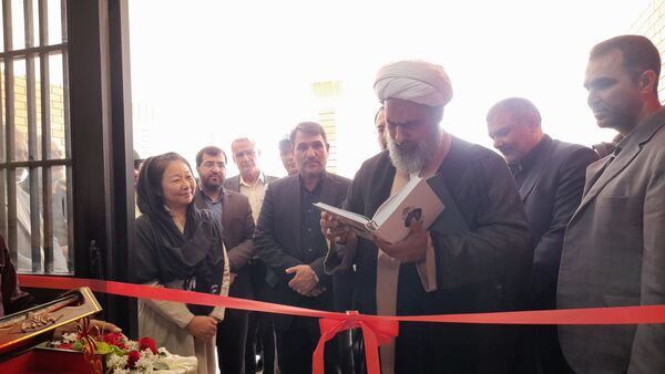 آیین افتتاح مدرسه ۱۴ کلاسه شهید جمهور ابراهیم رئیسی در شهرستان ملارد