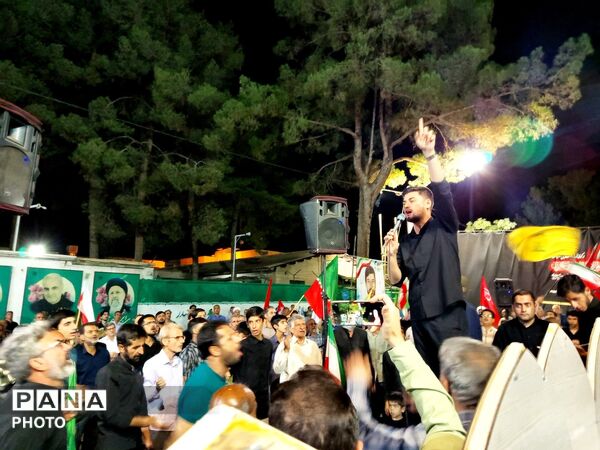 عزاداری دهه آخر ماه صفر در خیابان 