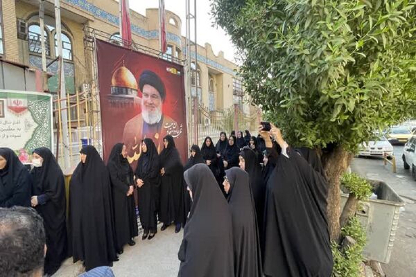 اجتماع ضدصهیونیستی فرهنگیان خوزستان در محکومیت ترور دبیرکل حزب‌الله لبنان