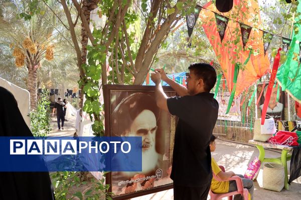 فعالیت موکب قلعه‌گنج در کربلای‌معلی