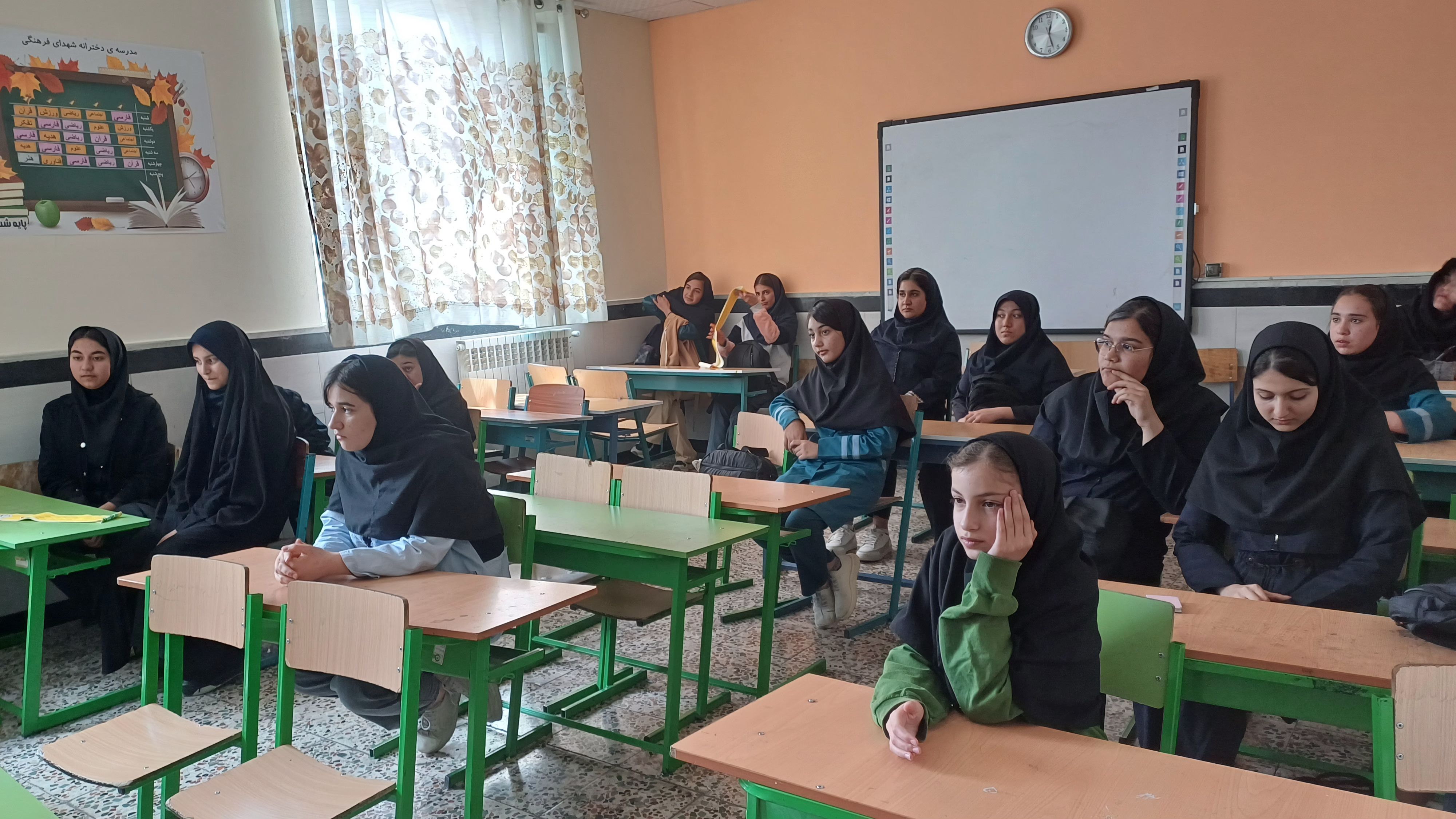 افتتاحیه اردوی تمشک ویژه دختران در سالن ۱۳ آبان شهرستان شیروان