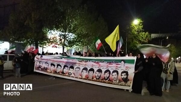 هیئت روستای زروند در چهل و ششمین شب از اجتماعات مردمی نیشابور 