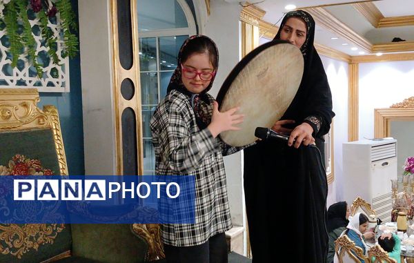 برگزار ضیافت افطاری ویژه دانش آموزان آموزشگاه استثنایی تاج الملوک ثلاث شهرستان ملارد 