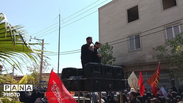 روایت راهپیمایی جاماندگان اربعین حسینی در شهرستان ساوه 