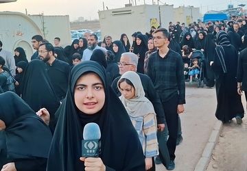 روایت خبرنگار پانا از راه‌پیمایی دلدادگان اربعین حسینی در قم