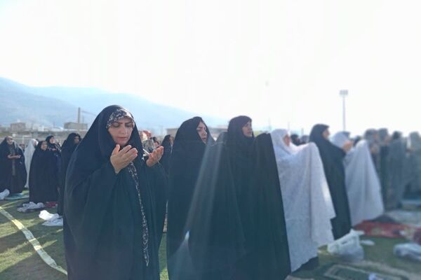 اقامه نماز عید سعید فطر در دیشموک
