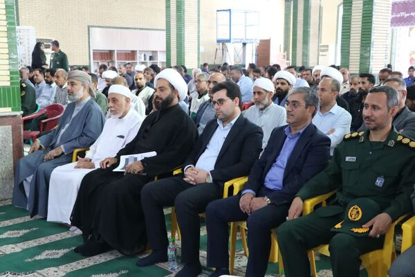 دانش‌آموزان بندرخمیر پیشگام در تجدید میثاق با آرمان‌های استکبارستیزی