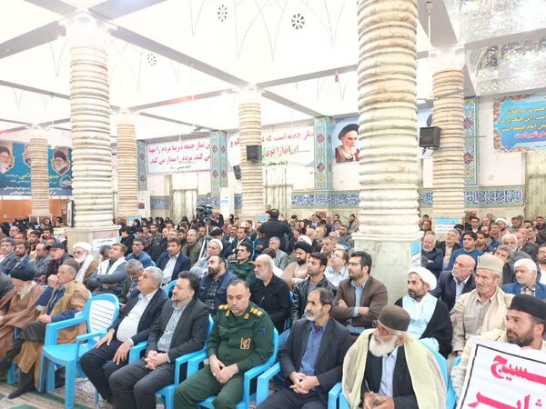 تجدید بیعت مردم بهبهان با انقلاب اسلامی در حماسه ۹ دی