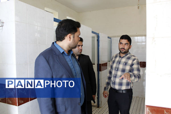 مانور بازگشایی مدارس در شهرستان گرمه 