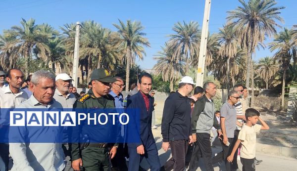 برگزاری همایش پیاده‌روی خانوادگی در مارم