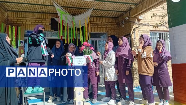 برگزاری مراسم هفته بسیج دانش‌آموزی و روز نوجوان در کمیجان