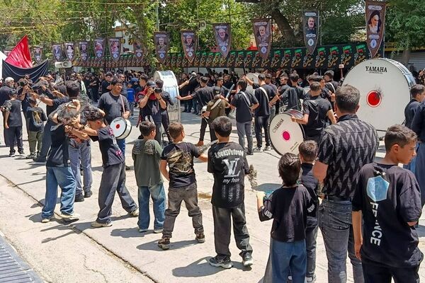 مراسم عزاداری تاسوعای حسینی در بحنورد