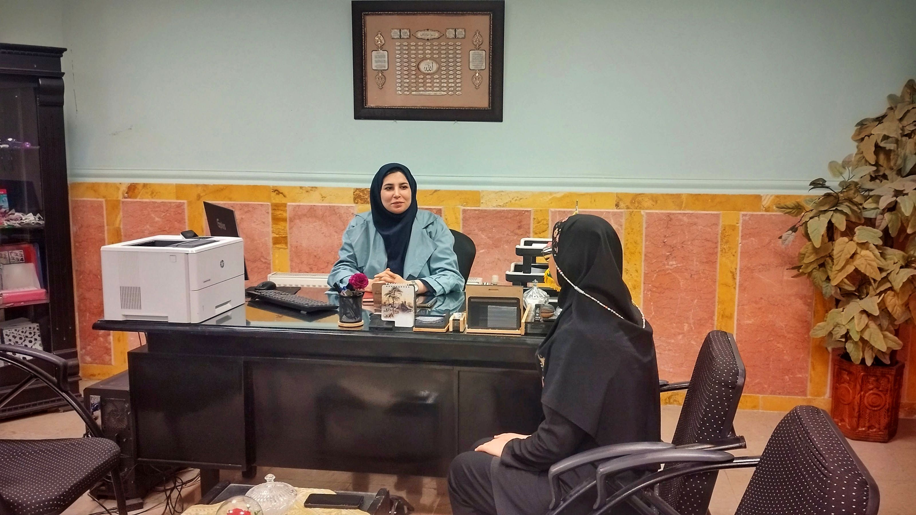 آموزش معنویت در آموزشگاه حضرت معصومه برقرار بود