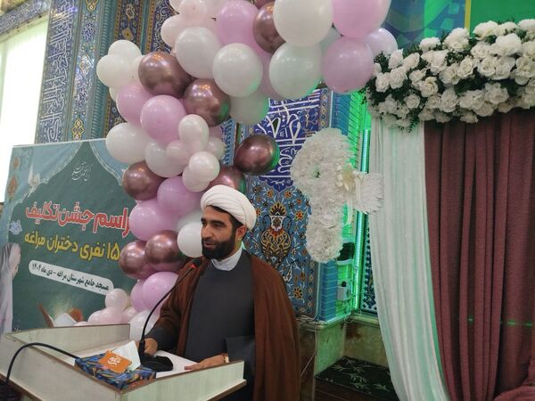 بزرگ‌ترین مراسم جشن تکلیف دانش‌آموزان پایه سوم ابتدایی شهرستان مراغه 