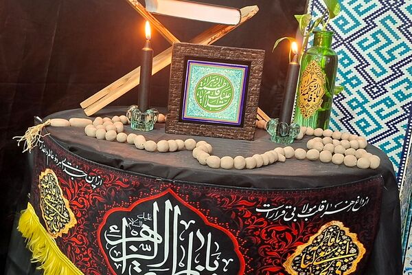 مدرسه نمونه‌دولتی ارشاد شهرستان قرچک در سوگ یاس نبی