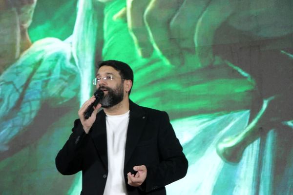 مراسم قرار هشتم و سالگرد حاج قاسم در یزد 