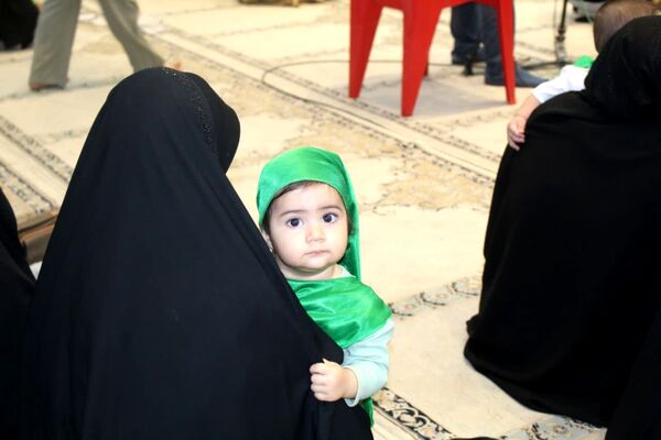 اجتماع بزرگ شیرخوارگان حسینی در حسینیه ثارالله یاسوج