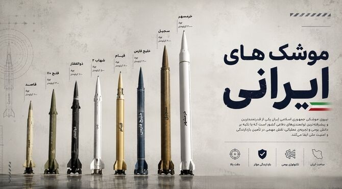 اقتدار در آسمان؛ نگاهی به موشک‌های ایرانی