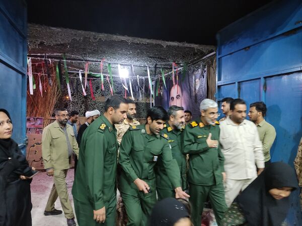 عطر حضور شهید گمنام در حاجی‌‌آباد پیچید 