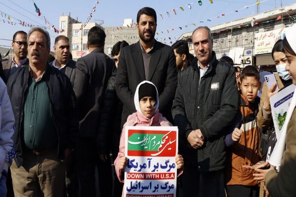 راهپیمایی ۲۲ بهمن در شهرستان پاکدشت 