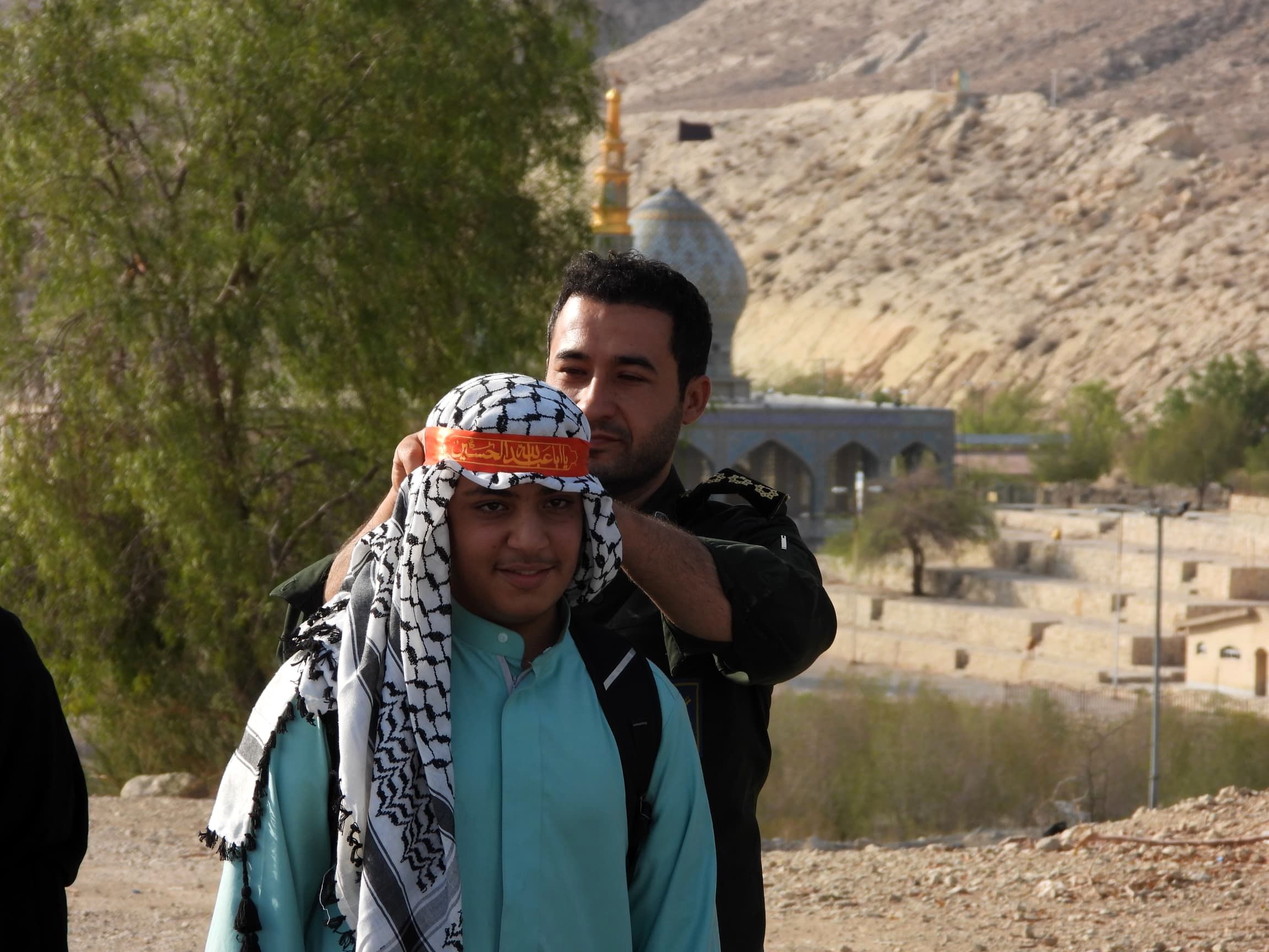 پیاده‌روی جاماندگان اربعین در فراشبند