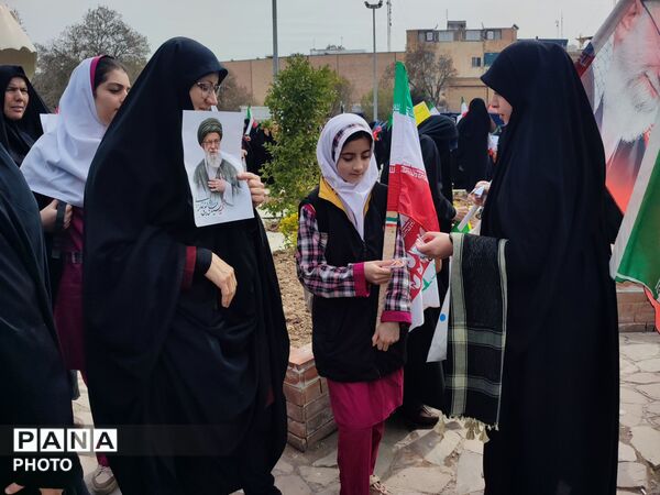 قاب پانا میزبان راهپیمایی روز قدس در شهرستان نیشابور 