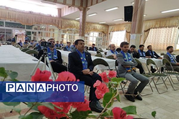 گردهمایی بیست و پنجمین سالروز  تاسیس سازمان دانش‌آموزی خراسان رضوی در اردوگاه باغرود نیشابور