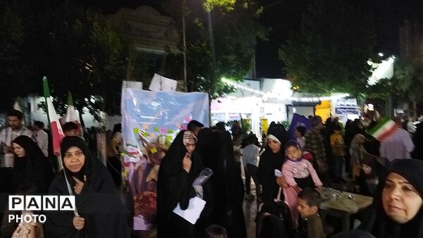 موکب بسیج دانشجویی فرهنگیان نیشابور در صد و پنجمین شب 