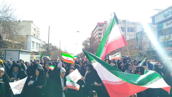  حضور پرشور مردم شیراز در چهل و هفتمین سالگرد پیروزی انقلاب اسلامی ایران 