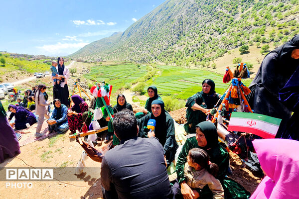 مهمان نوازی مردم انقلابی و غیور روستای پل بریده از مسئولین و رزمندگان