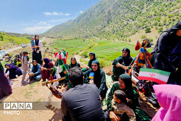 مهمان نوازی مردم انقلابی و غیور روستای پل بریده از مسئولین و رزمندگان