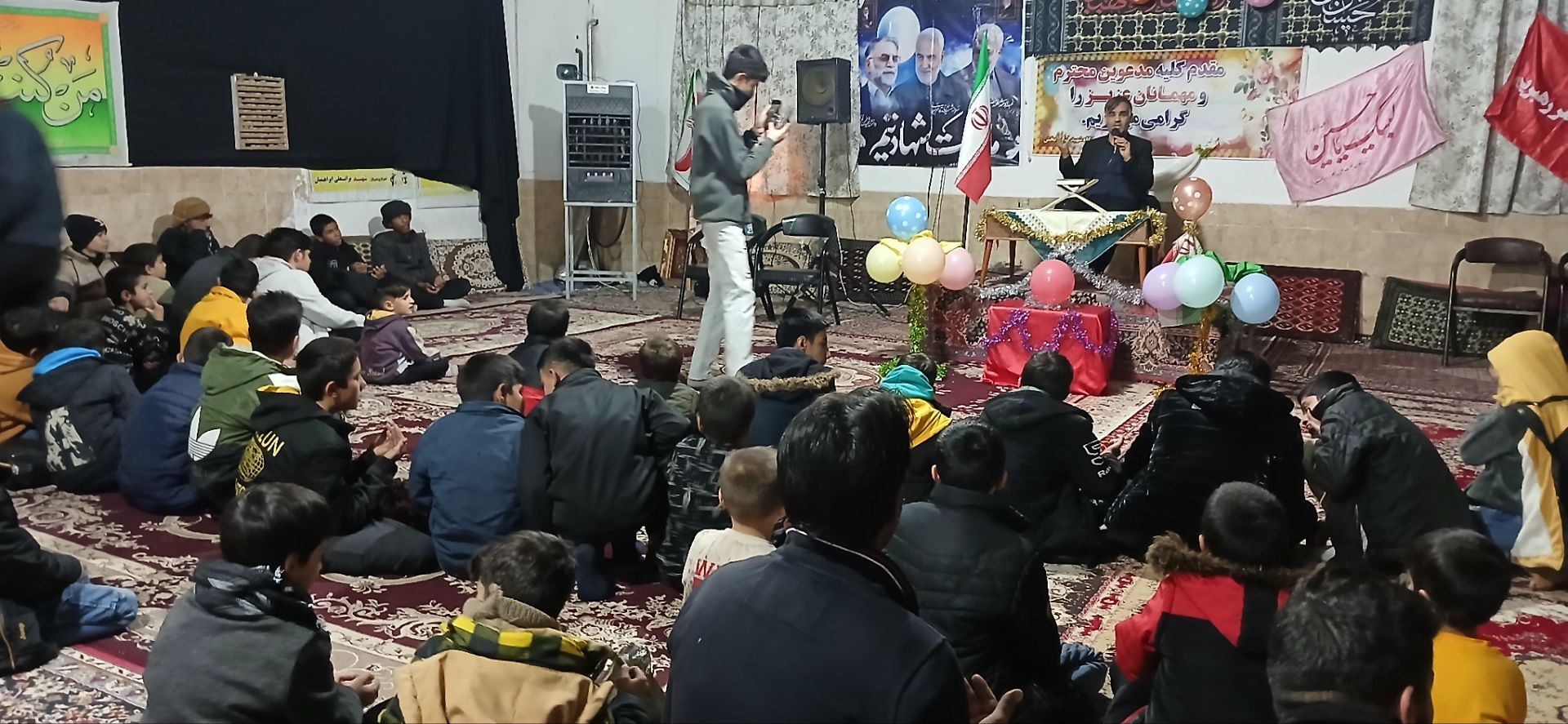 جشن مبعث رسول اکرم (ص) در حسینیه ابوالفضلی حداد در شهر خانلق