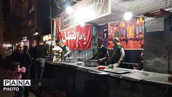 موکب خیمه العباس در شب صد و هفتاد و سوم 