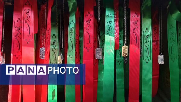 مراسم وداع با شهید گمنام در دبیرستان دانشور یک نیشابور