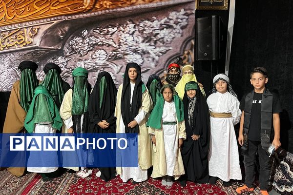 «نجما» در عزای امام حسن مجتبی (ع) به اشک نشست