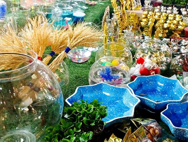 بازار های کاشمر در آستانه عید رنگ و لعابی ویژه دارد