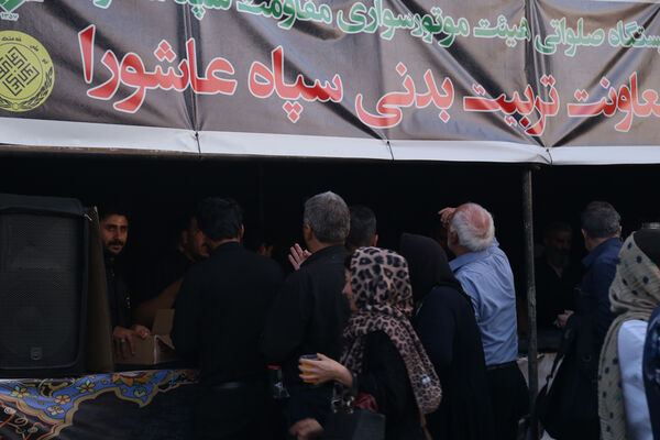 روز اول موکب علمدار کربلای سپاه عاشورای تبریز