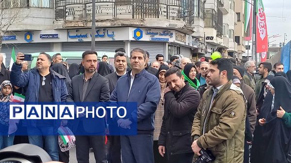 تجلی حضور باشکوه مردم در راهپیمایی ۲۲ بهمن 